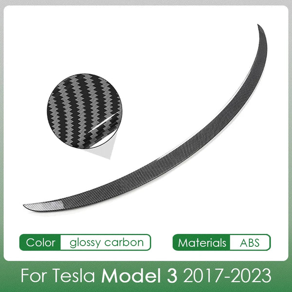 For Tesla Spoiler Model Y Juniper 2025 Accessories Spoilers Wings for Tesla Model 3 Highland 2025 3/Y 2017-2025 ABS Material