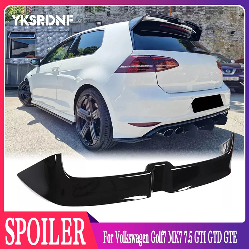 Oettinger Style Roof Spoiler For Volkswagen Golf7 MK7 7.5 GTI GTD GTE (Not For R) ABS Plastic Rear Spoiler Aleron 2013 -2020