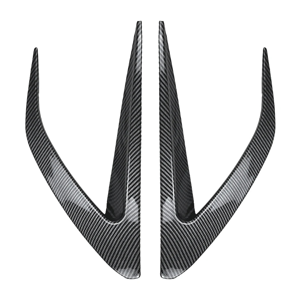 Front Side Rear Bumper Cover Wind Knife ABS Glossy Fog Lamp Trim Blade Trim Light For Mazda MX-5 Miata ND 2016+ Car Accessories