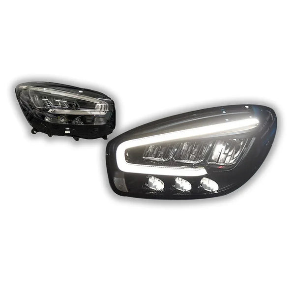 TYPY Car For Benz AMG GT Headlights 2015-2019 Upgrade Modified to New DRL Dynamic Turn Signal LED Headlight Auto Accessories
