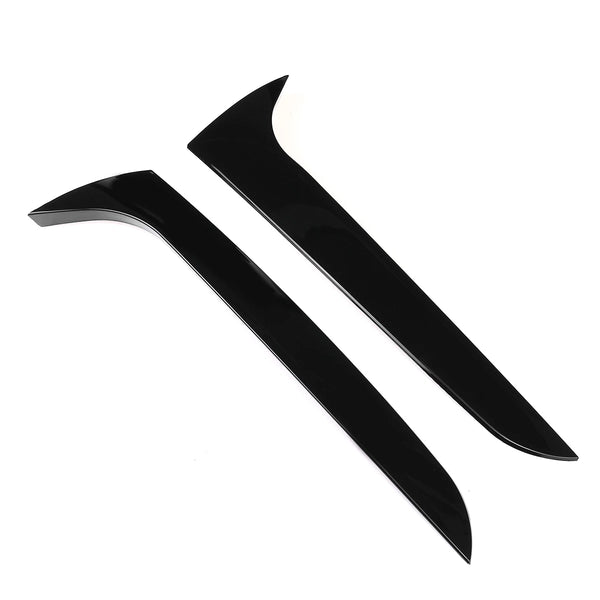 Gloss Black Rear Window Side Spoiler Cover For Audi A4 B8 Allroad Avant 2009 2010 2011 2012 2013 2014 2015 2016 Rear Spoiler