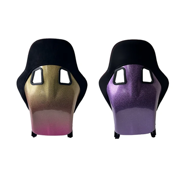 Car Seat Eco-friendly Carbon Fiber PVC Car Seat For Adults Customizable Double Sliding Buckle Universal Seat