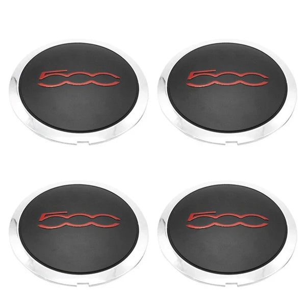 4/2/1Pc Car Wheel Center Hub Cap Wheel For Fiat 500 S Sport GT Alloy Wheel Cover Centre Cap Trim 51939747 Car Accessories