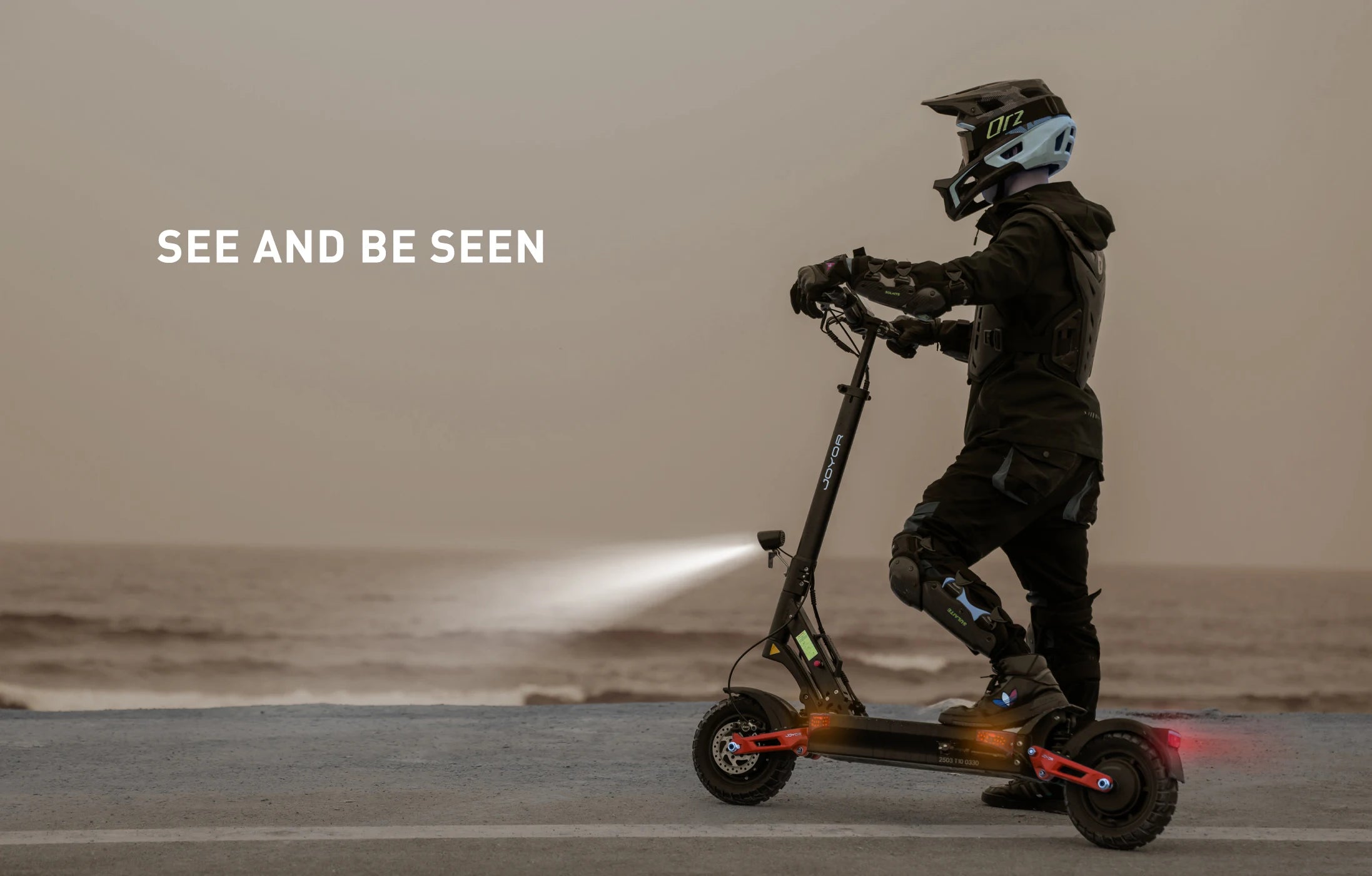 JOYOR T10 Electric Scooter for adults 2000W Dual Motor 60V18Ah Battery 10 Inch Tire Hydraulic Brake Electric scooter Foldable