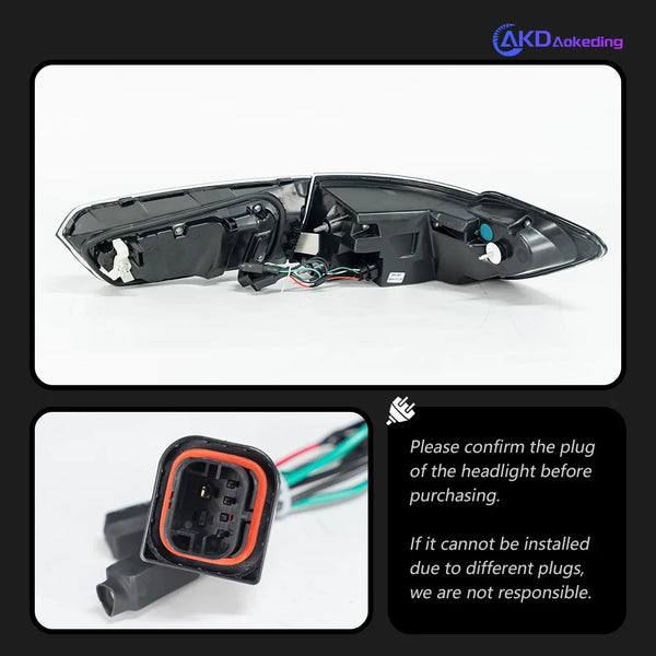 AKD Tail Lamp for BMW 3 Series G20 G28 M3 LED Tail Light 2018-2021 325i 320i Rear Fog Brake Turn Signal Automotive Accessories