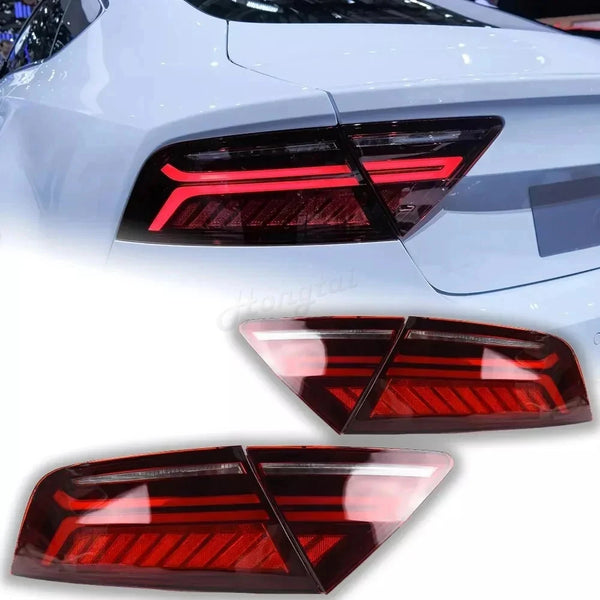 Pair Tail Light Assembly For 2011-2012-2013-2014 Audi A7 LED LED Tail Lights Brake lights Tail Lamp Driving Lights Brake Light
