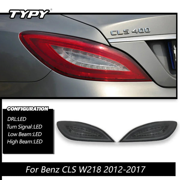 TYPY New LED Tail Lamp Upgrade Modified For Benz CLS W218 Taillight 2012-2017 Dynamic Signal Tail Lamp Auto Accessories