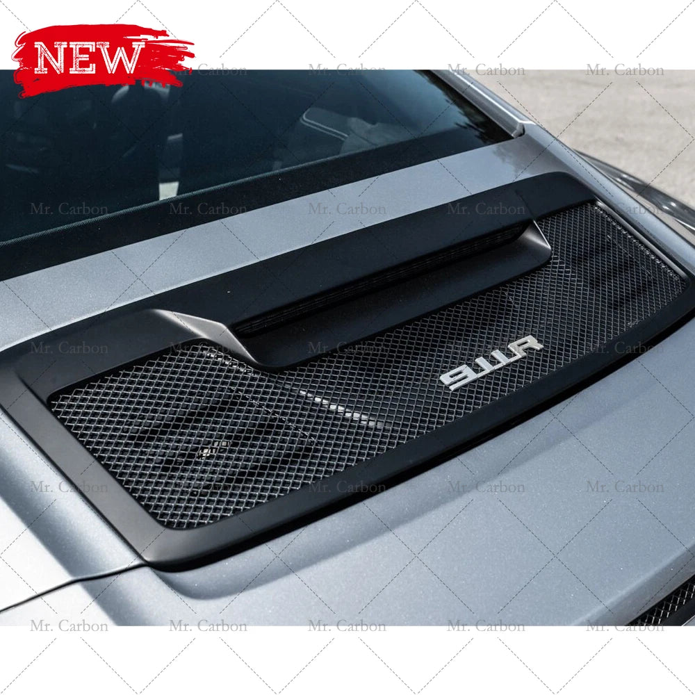 FOR PORSCHE 2012-2016 991.1 CARRERA/TARGA UPGRADE 911R PLASTICS REAR DECKLID GRILLE TRIM BODY KIT FOR CARRERA 4/4S TRUNK GRILLS