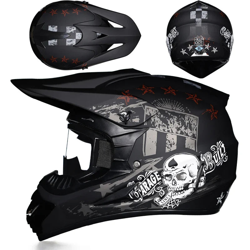 Lionstar Professional Unisex ABS Certified Motocross Helmet