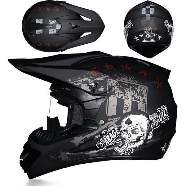 Lionstar Professional Unisex ABS Certified Motocross Helmet