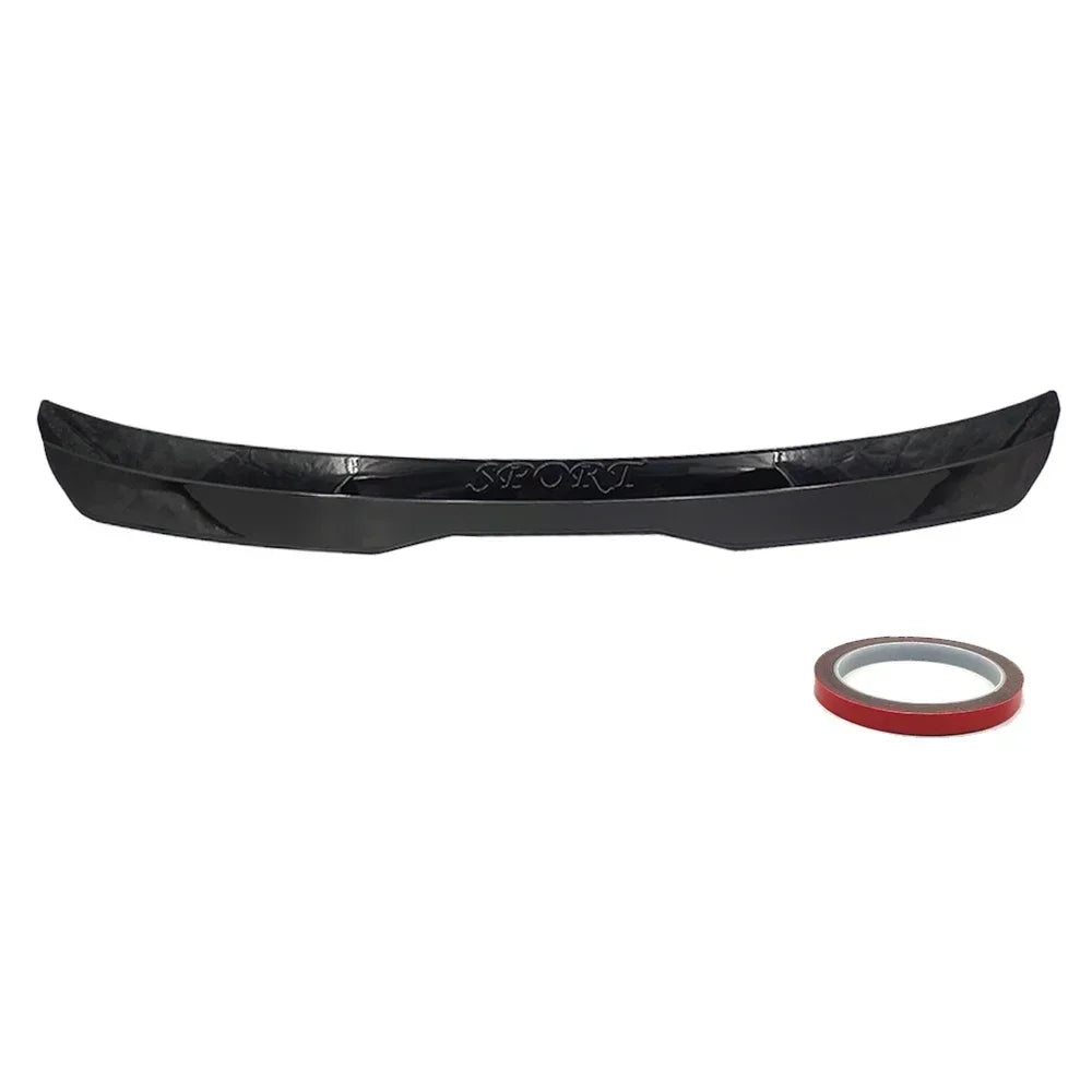 Hatchback rear roof lip spoiler wing Universal Car spoiler Rear Roof Lip Spoiler Wing ABS Decoration Strips Fit Hatchback Car
