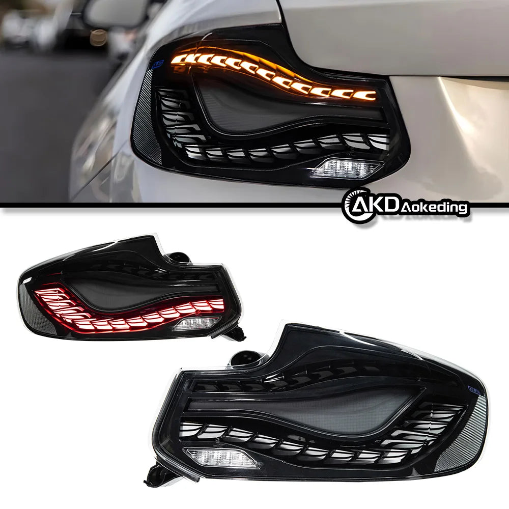 Car Lights for BMW F22 F23 2014-2021 LED Auto Taillight Assembly 218i 220i 225i 228i 230i M2 M235i M240i Upgrade Dragon Scales