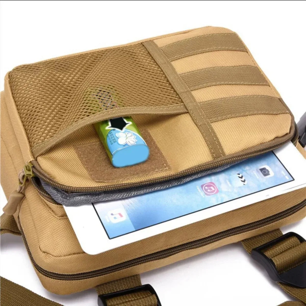 Multi-function Tactical Vest Unisex Chest Rig Bag Fashion Hip-hop Streetwear Chest Bags Waterproof Oxford Sport Backpack PH032