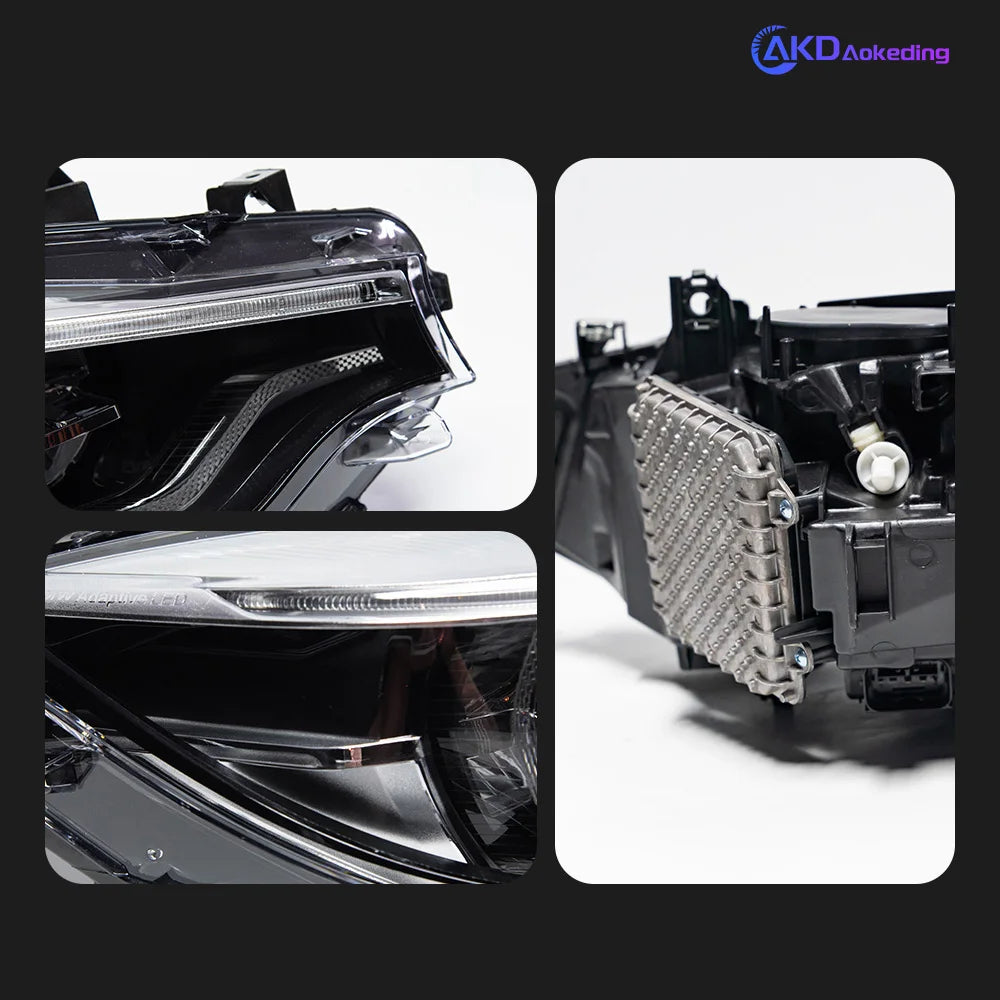 AKD Head Lamp for BMW F32 F36 M4 F82 LED Headlight 2013-2019 Headlights 425I DRL Turn Signal High Beam Angel Eye Projector Lens