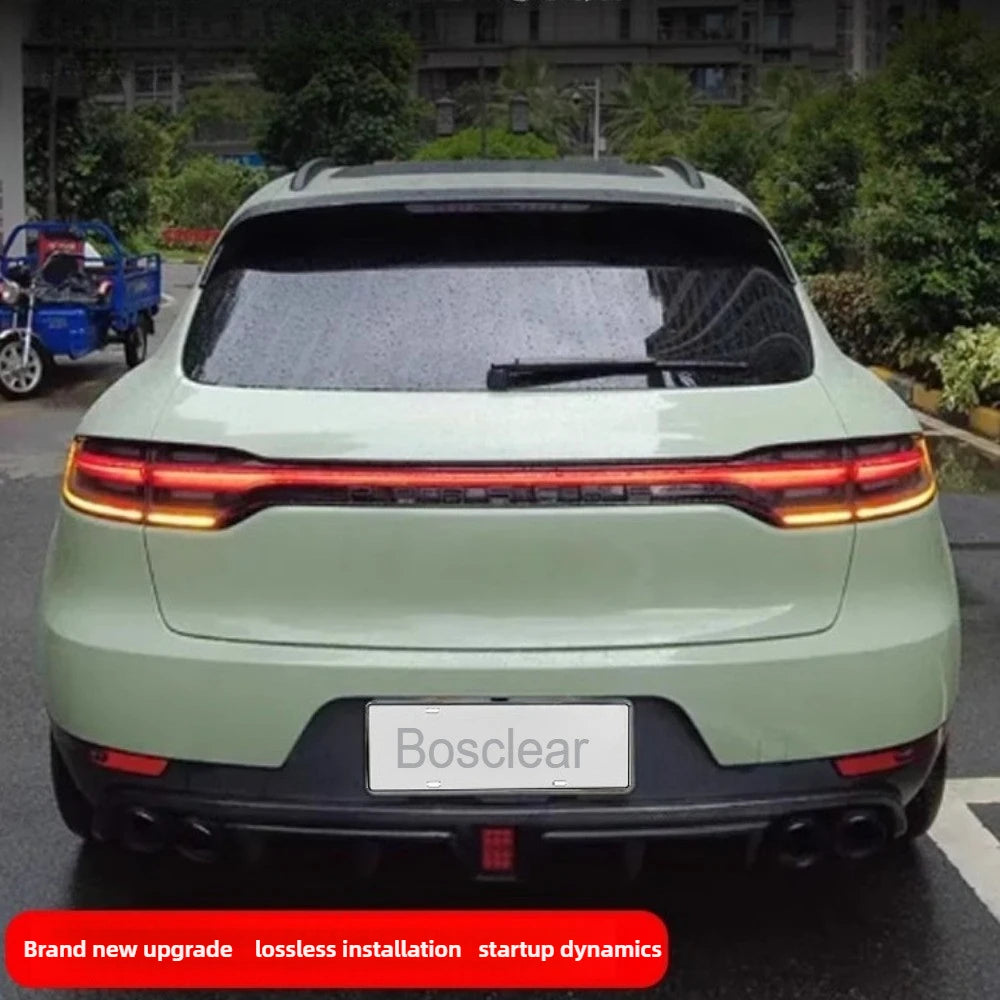New Taillight Assembly Modified Led Running Lights Running Turn Signal Brake Fog Lights for Porsche Macan 2014 2015 2016 2017