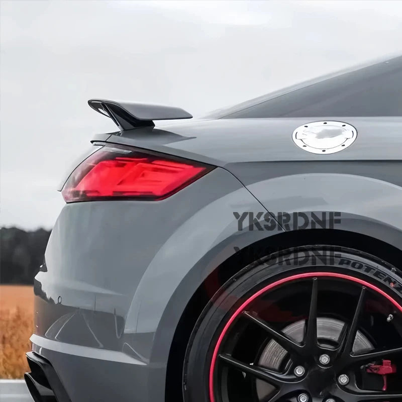 Carbon Fiber Car Rear Trunk Spoiler Wings For Audi TT MK2 MK3 8S TTS TTRS Sline Coupe 2008-2020 Rear Spoiler Boot Lid Wing Lip