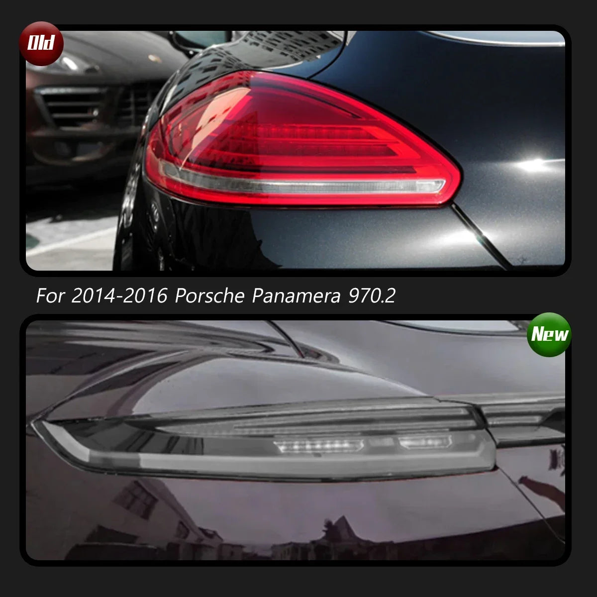 Car For Porsche Panamera 970.2 Taillight 2014-2016 Upgrade Modified New DRL Dynamic Turn Signal LED Taillight Auto Accessories