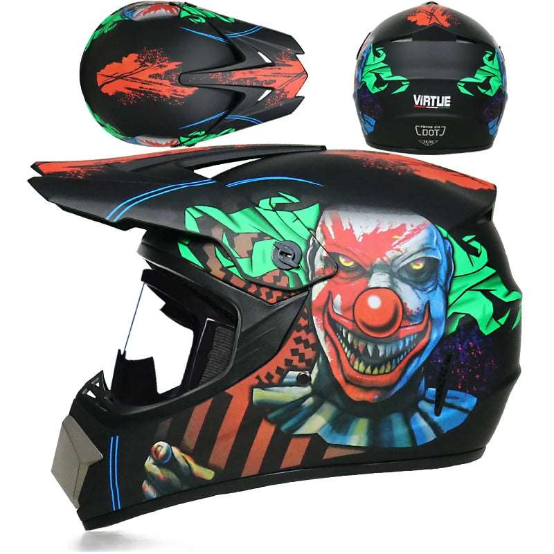 Lionstar Professional Unisex ABS Certified Motocross Helmet