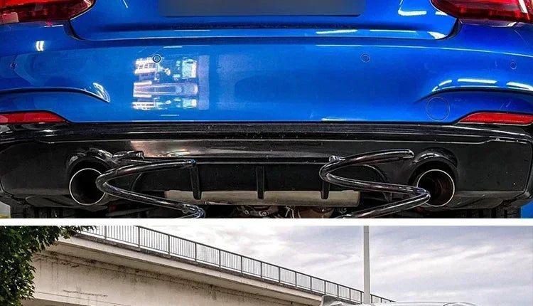 MP M4 PSM Style Rear Bumper Spoiler Lip for BMW 2 Series F22 F23 F87 2014-2021 Roof Trunk Wing Tail Top Wing Rear Wing