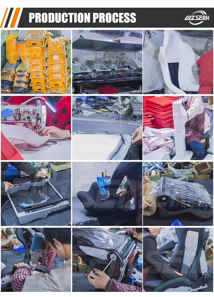 Universal Factory Supply Alcantara Race Seat Sport Bucket Seat Racing Car Seat