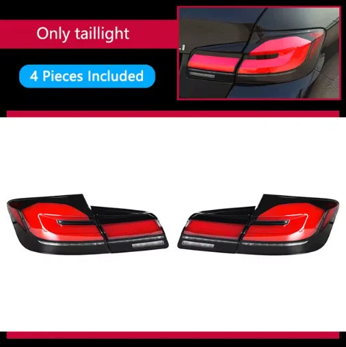 Car Lights for BMW F10 LED Tail Light 2010-2016 F18 Rear Lamp 520i 525i 528i 530i 535i 540I DRL Brake Reverse Automotive