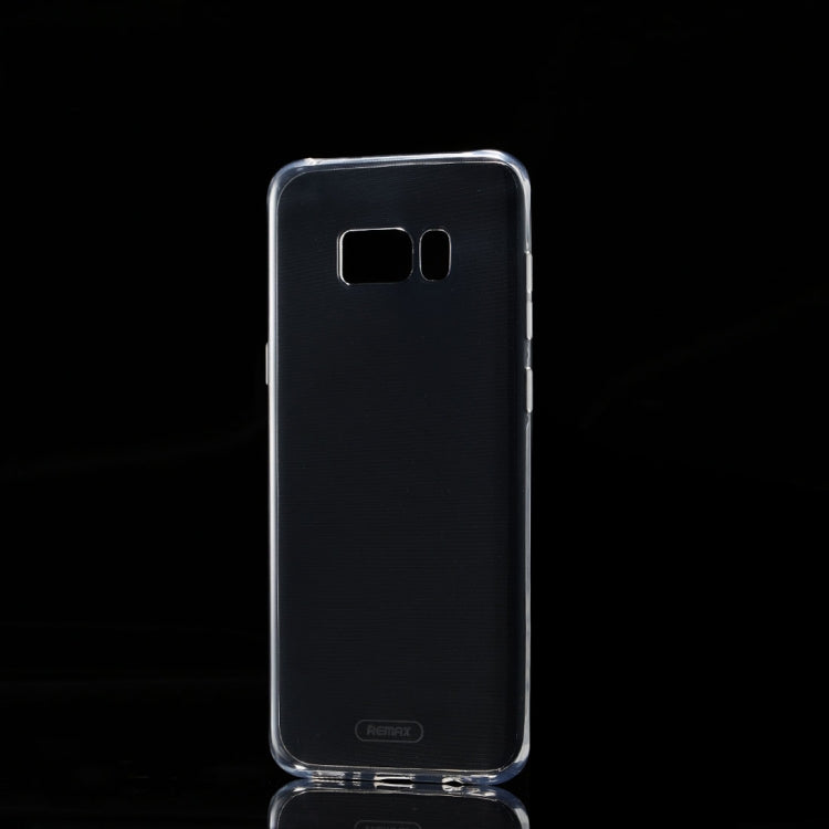 REMAX for Galaxy S8 Ultra-thin Transparent Shockproof Protective Back Cover Case