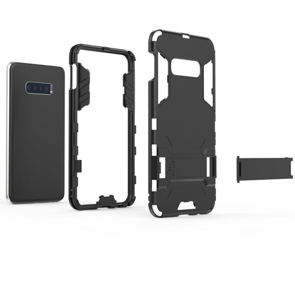 Shockproof PC + TPU Case for Galaxy S10e, with Holder, For Samsung Galaxy S10e, For Samsung S10e