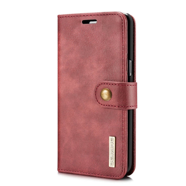 DG.MING for Galaxy S8 Crazy Horse Texture Horizontal Flip Detachable Magnetic Protective Case with Holder & Card Slots & Wallet, Galaxy S8