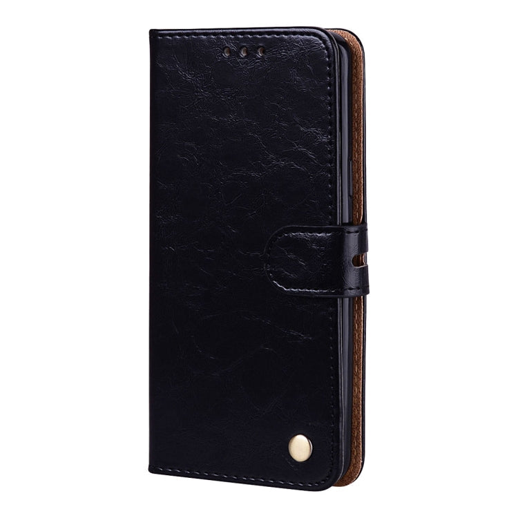 For Galaxy S9 Oil Wax Texture Horizontal Flip Leather Case with Holder & Card Slots & Wallet
