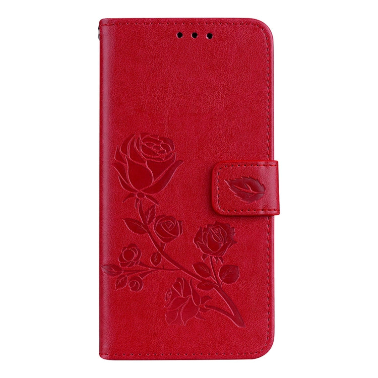 For Galaxy S9 Rose Embossed Horizontal Flip Environmental PU Leather Case with Holder & Card Slots & Wallet