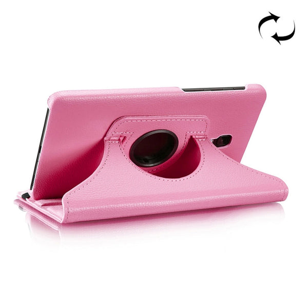 Litchi Texture Horizontal Flip 360 Degrees Rotation Leather Case for Galaxy Tab A 10.5 T590/T595/T597 , with Holder