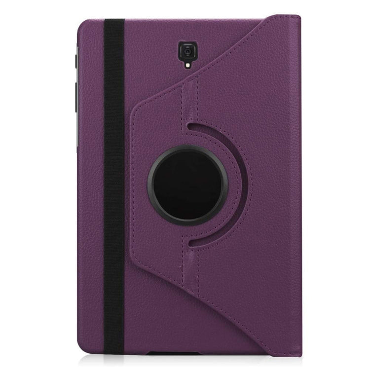 Litchi Texture Horizontal Flip 360 Degrees Rotation Leather Case for Galaxy Tab S4 10.5 T830 / T835, with Holder, For Galaxy Tab S4 10.5 T830 / T835