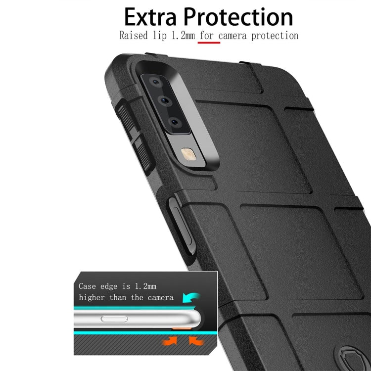 Shockproof Protector Cover Full Coverage Silicone Case for Galaxy A7 2018, For Galaxy A7 2018, For Galaxy A7 (2018)