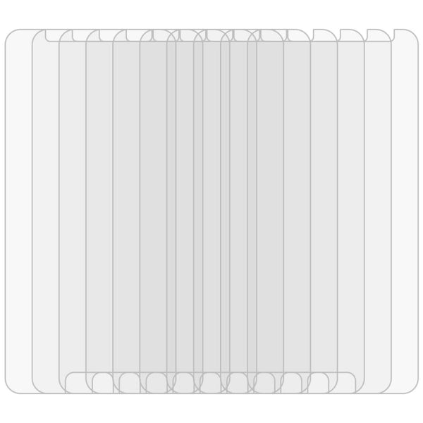 50 PCS For Galaxy J3 (2017) (EU Version) 0.26mm 9H Surface Hardness 2.5D Explosion-proof Non-full Screen Tempered Glass Screen Film, For Galaxy J3 (2017) (EU Version) (50 PCS)