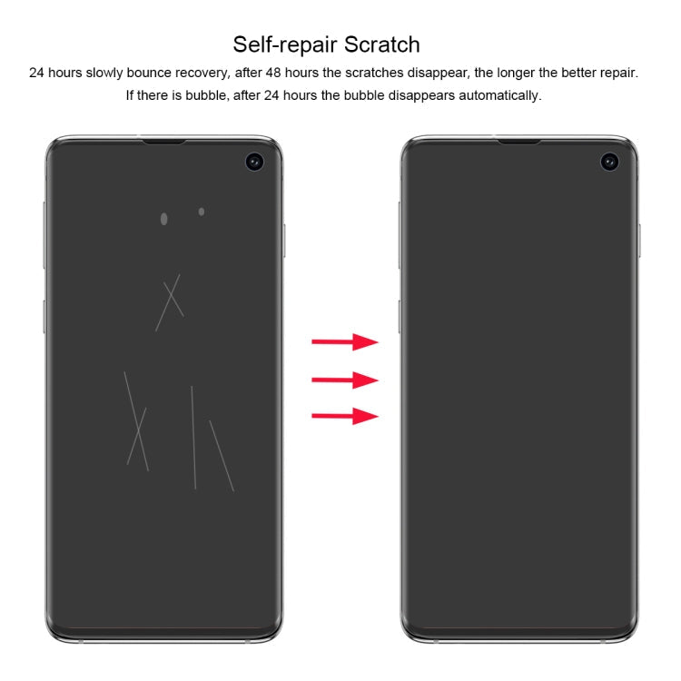ENKAY Hat-Prince 0.1mm 3D Full Screen Protector Explosion-proof Hydrogel Film for Galaxy S10, TPU+TPE+PET Material, Galaxy S10