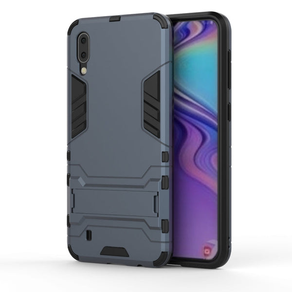 Shockproof PC + TPU Case for Galaxy M10, with Holder, For Samsung Galaxy M10