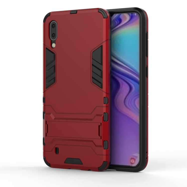 Shockproof PC + TPU Case for Galaxy M10, with Holder, For Samsung Galaxy M10