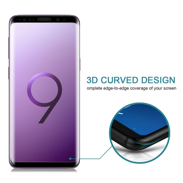 0.26mm 9H 3D Tempered Glass Film for Galaxy S9+