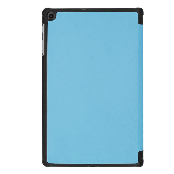 Custer Texture Horizontal Flip PU Leather Case for Galaxy Tab A 10.1 2019 (T515 / T510), with Three-folding Holder & Sleep / Wake-up Function, For Galaxy Tab A 10.1 2019 (T515 / T510)