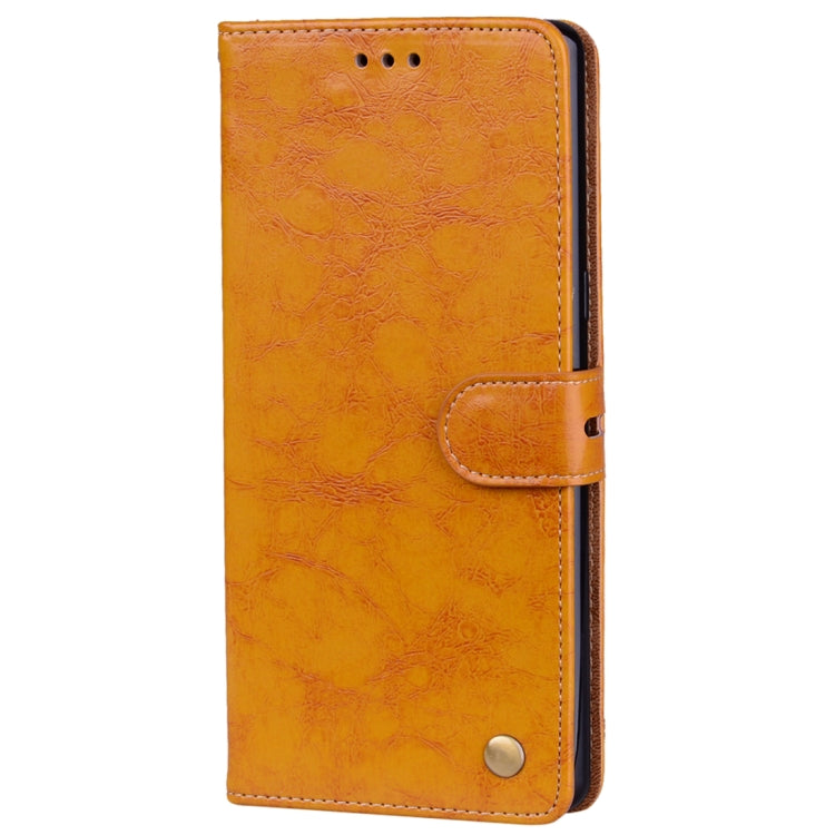 For Samsung Galaxy Note 8 Business Style Oil Wax Texture Horizontal Flip Leather Case with Holder & Card Slots & Wallet
