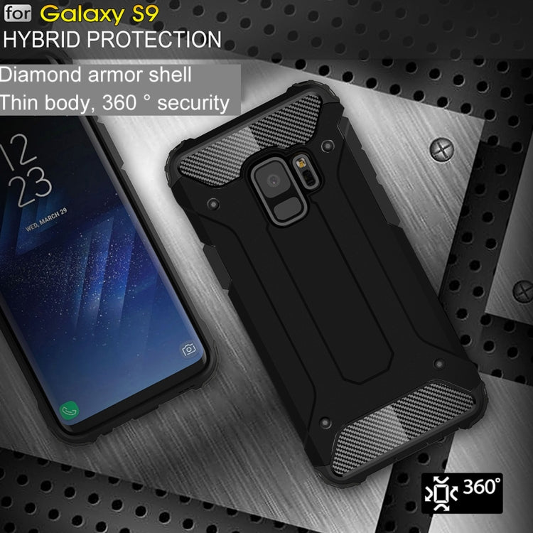 For Galaxy S9 TPU + PC 360 Degree Protection Shockproof Protective Back Case, For Galaxy S9, For Samsung Galaxy S9
