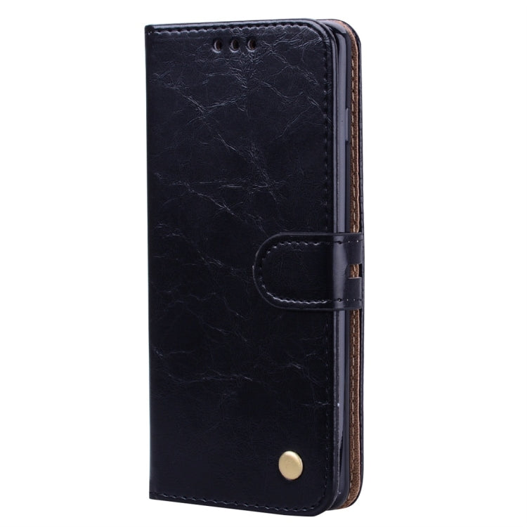 Business Style Oil Wax Texture Horizontal Flip Leather Case for Galaxy S10 Plus, with Holder & Card Slots & Wallet