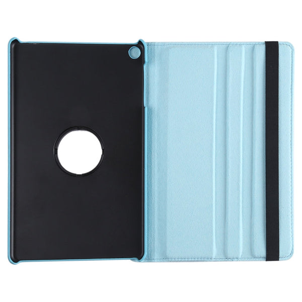 Litchi Texture Horizontal Flip 360 Degrees Rotation Leather Case for Galaxy Tab A 10.1 (2019) T510 / T515, with Holder, For Galaxy Tab A 10.1 (2019) T510 / T515