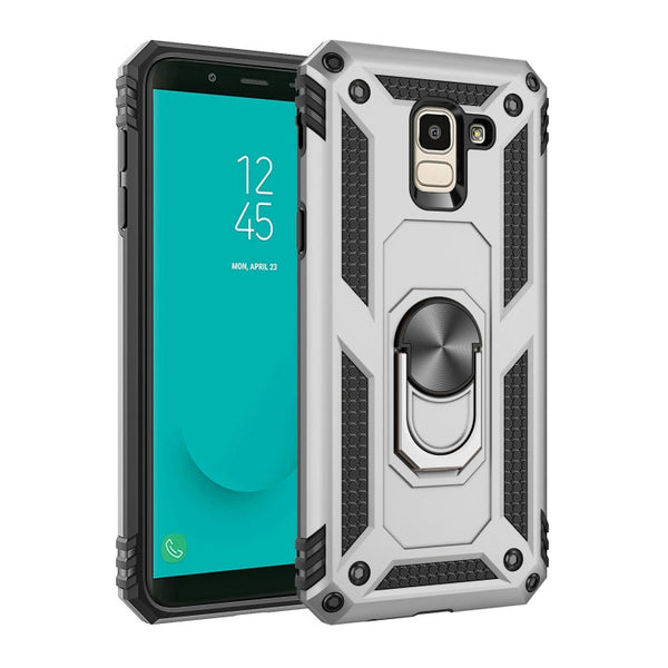 Armor Shockproof TPU + PC Protective Case for Galaxy J6 (2018), with 360 Degree Rotation Holder, For Galaxy J6 (2018)