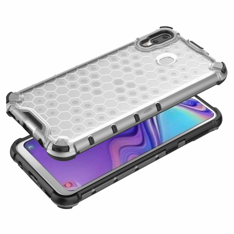 Honeycomb Shockproof PC + TPU Case for Galaxy M20, For Galaxy M20, For Galaxy M20 2, For Galaxy M20 1