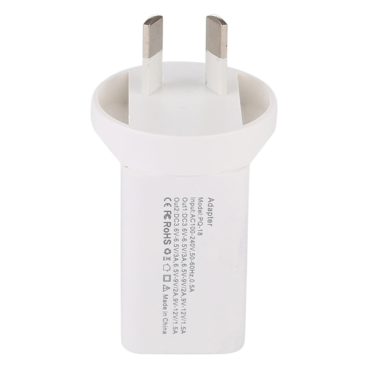 18W Power Adapter Plug Adapter AU Plug, AU Plug