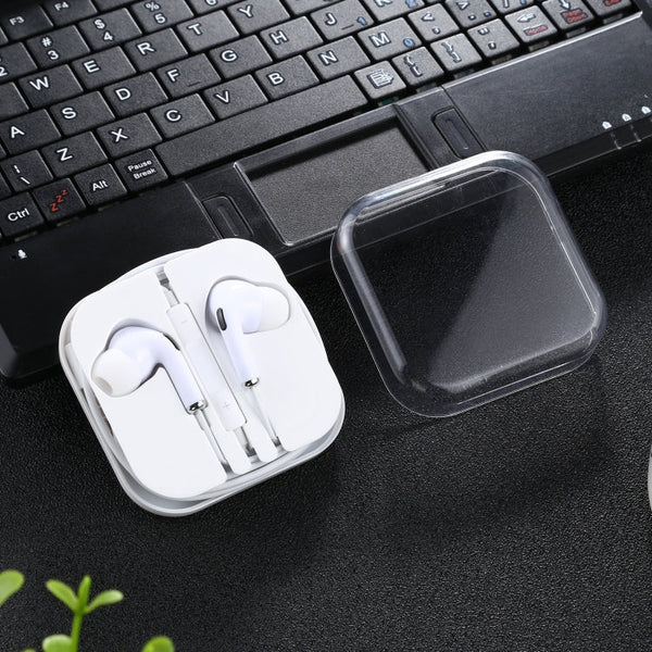 3.5mm Plug In-ear Wired Earphone with Mic, Cable Length: about 1.2m, 3.5mm