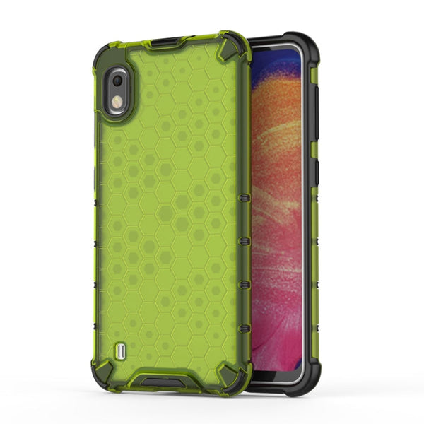 Shockproof Honeycomb PC + TPU Case for Galaxy A10, For Galaxy A10
