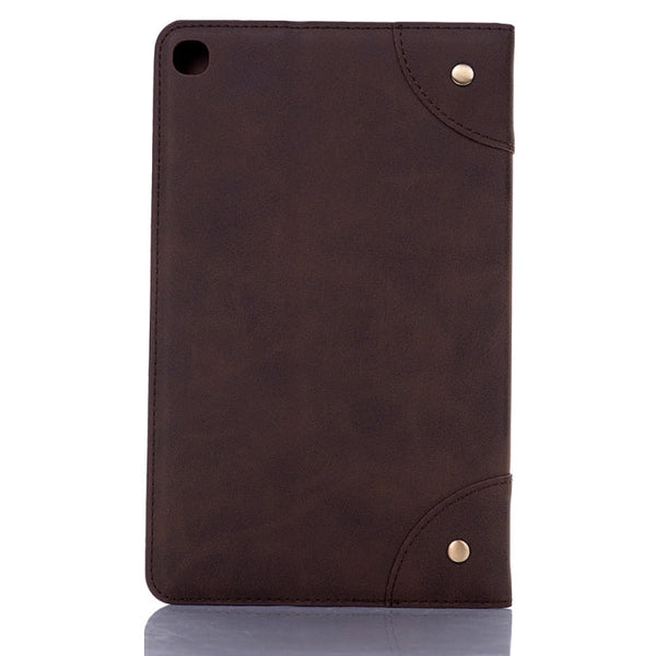 Retro Book Style Horizontal Flip Leather Case for Galaxy Tab A 8 (2019) P200 / P205,  with Holder & Card Slots & Wallet, For Galaxy Tab A 8 (2019)