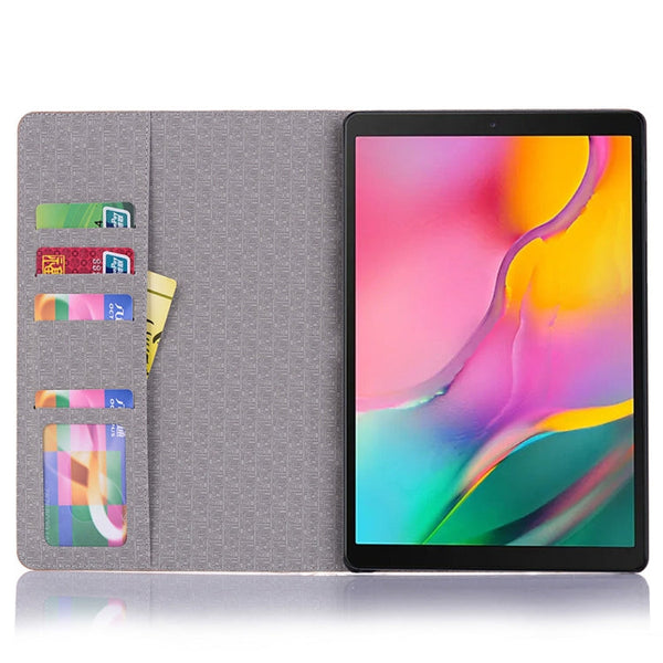 Cross Texture Horizontal Flip Leather Case for Galaxy Tab S5e 10.5 T720 / T725, with Holder & Card Slots & Wallet